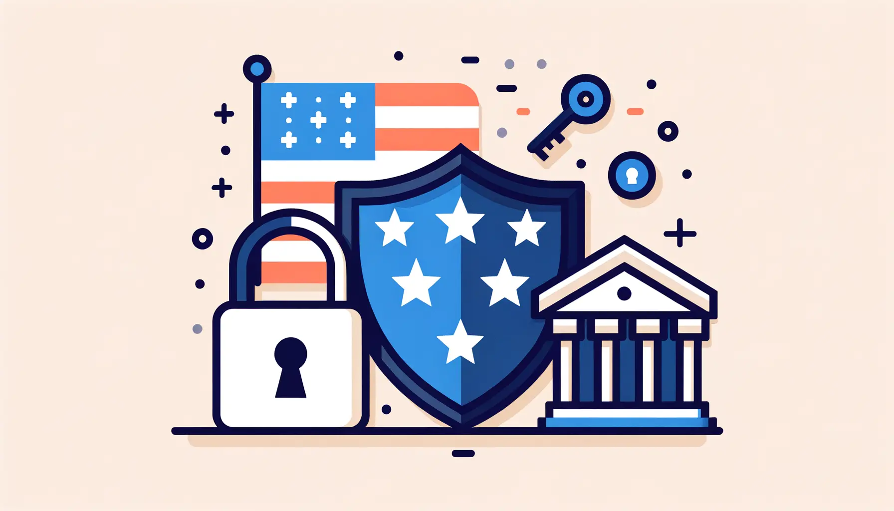 Graphic depicting Government Systems Safeguarding Against Unauthorized Entry Under Federal Law 