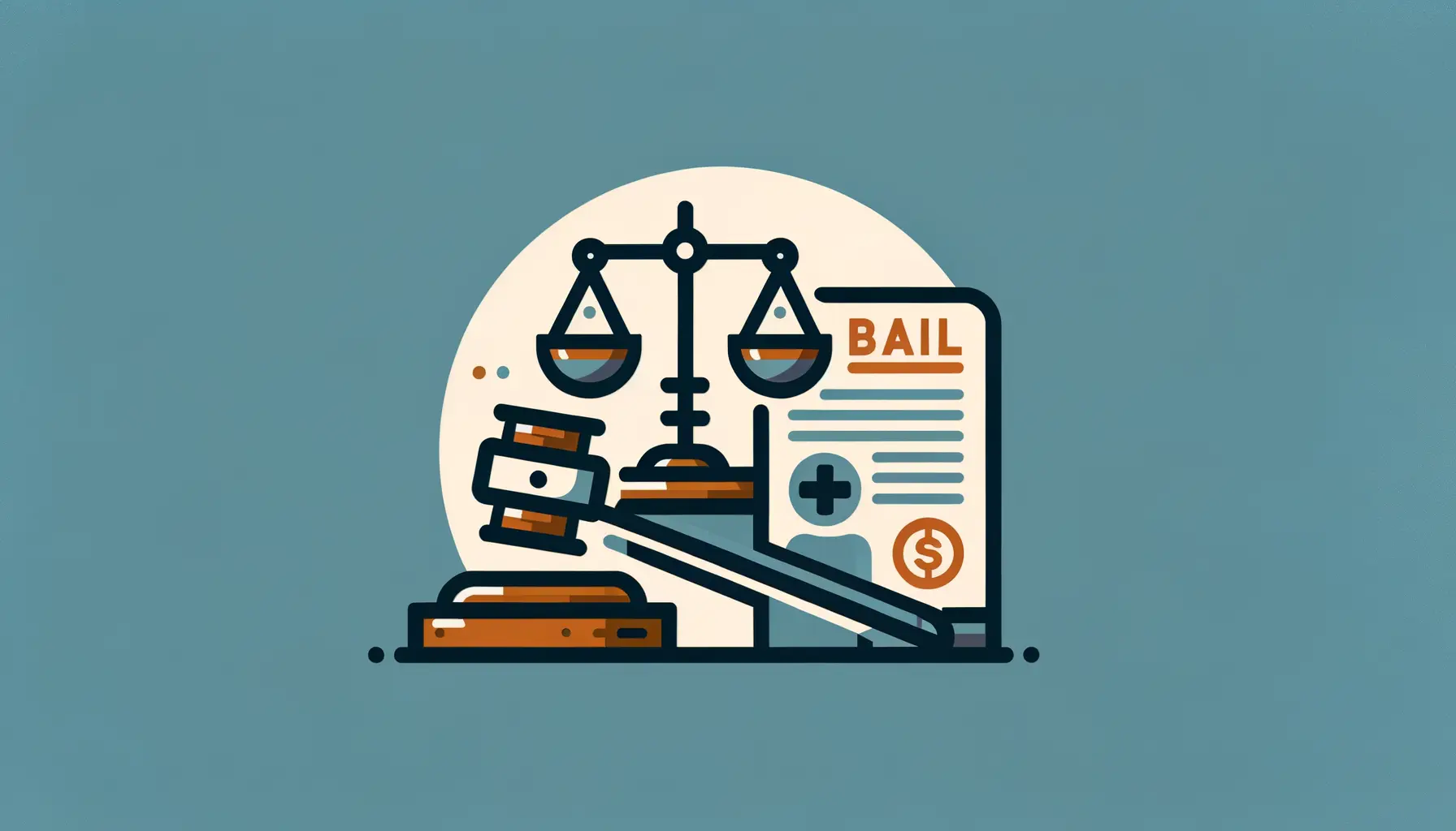 Graphic depicting Navigating Federal Appeals of Bail Decisions Bond Considerations 